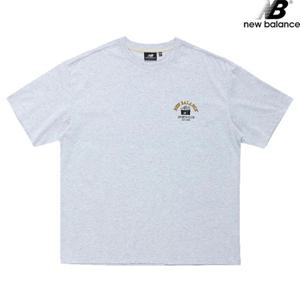뉴발란스 NBNED22463-LG NB BOY 레터링 그래픽 반팔티 남녀공용 티셔츠