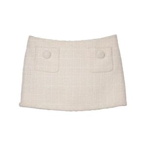 마크제이콥스 여성 아이보리 미니 스커트 2S5RSK049W14 111