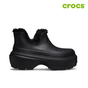 [크록스]스톰프 라인드 숏 공용부츠 210673-060_CA