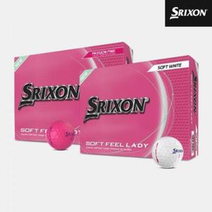 [스릭슨]2025 스릭슨 소프트 필 레이디 9 골프볼 남여공용  2COL