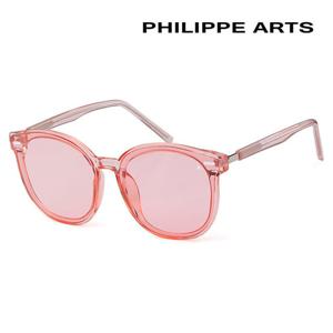 [룩플러스]필립아츠 뿔테 선글라스 PA6020FS C02 사각 플랫 오버