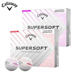 [캘러웨이] 25년 Supersoft 25 슈퍼소프트 SPLATTER 360 12구