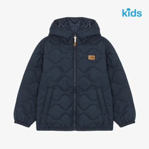 노스페이스키즈 점퍼 NJ3NR55U 네이비 마일로 히트 후디 경량패딩