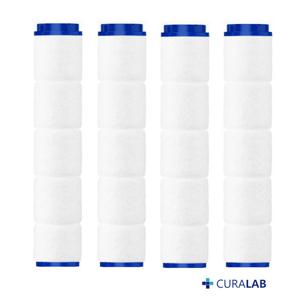 큐라랩 양면 필터샤워기 리필 4개입