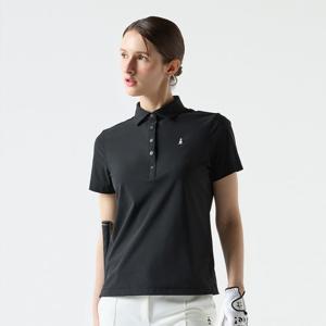 여성 시그니처 냉감 반팔티셔츠 블랙(MQ222LTS4S)