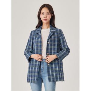 [조이너스]린넨격자체크셔츠형자켓_JACU4-WJK140