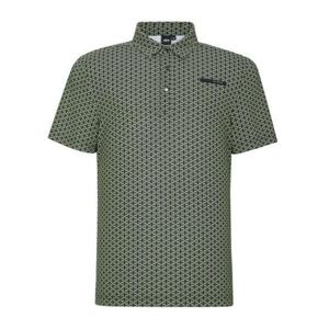 JDX DP01 기하학 프린트 매쉬 티셔츠 X1TSW2503