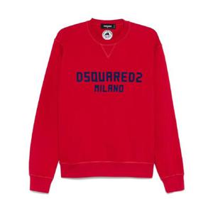 디스퀘어드2 플록 로고 스웨트셔츠 S74GU0869D25015