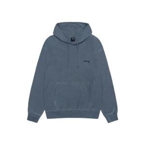 스투시 스무스 스탁 피그먼트 다이트 후드 네이비 1925021