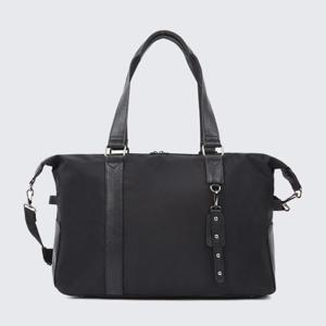 모던 여행 가방 캐주얼 보스턴 숄더백 손가방 블랙
