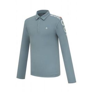 [23구골프][23구]남성 숄더 로고 긴팔 카라 티셔츠 EN4MTS056