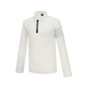 [23구골프][23구]남성 배색 로고 긴팔 카라 티셔츠 EN3MTS013