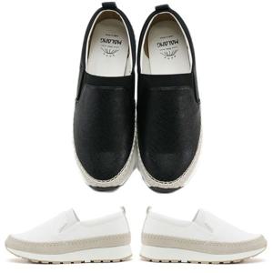 유행 밴드 운동화 여자 슬립온 신발 편한 러닝화 슈즈 슬립온구두