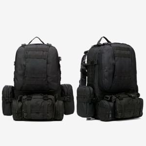 팩팬 대용량배낭 군배낭55L H016-블랙