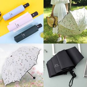 UV 차단 3단 암막 미니 자동 우산 자외선 양우산 양산