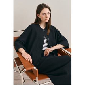 [더아이잗컬렉션]칼라리스 베이직 싱글 재킷 (CP4A0JK121-BK)_DG