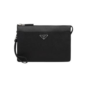 프라다 사피아노 레더 파우치 블랙 2VF032-9Z2-F0002