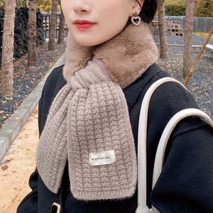 러블리 쁘띠 퍼목도리 / 머플러 털 페이크 에코 쁘띠