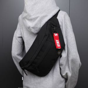 남자 슬링백 여자 패션 웨이스트백 가방 검정 바디백