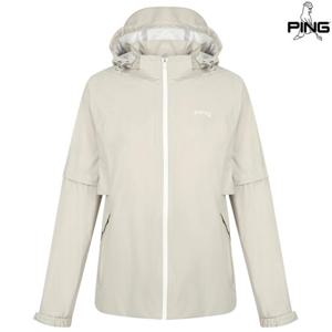 [양말증정]여성 패커블 소매 탈부착 후드 레인 점퍼 121E1JR151_BG