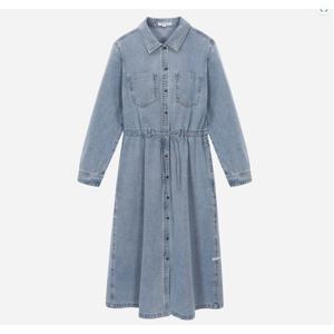 [써스데이아일랜드]미들톤 데님 풀오픈 원피스(T252MOP329W)