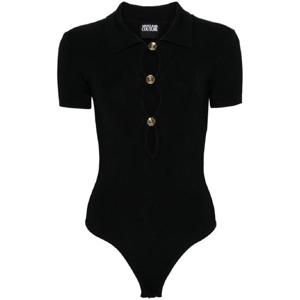 25 FW 베르사체진스꾸뛰르 폴로 칼라 니트 바디수트 77HAFMB2CM61H TP432186996