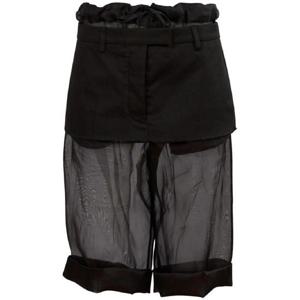 25 FW 메종마르지엘라 디컨스트럭티드 레이어드 미디 스커트 S51ME0024MTN028 TP432579256