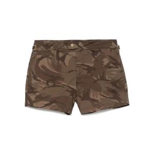 25 FW 톰포드 카무플라주 프린트 스윔 쇼츠 BSS001FMN050S25 TP435895406