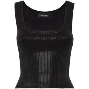 25 FW 디스퀘어드2 골지 니트 탑 S72HA1232D13114 TP435891193