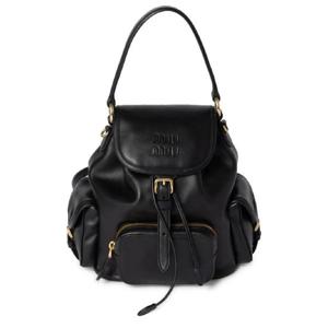 25 FW 미우미우 레더 백팩 5BZ043VOOO2CRW TP434688422