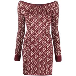 25 FW 마린세르 문 디아망 자카드 미니 드레스 WDR027CKNI0034 TP432152990