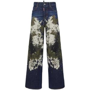 25 FW 디스퀘어드2 스프레이 페인트 프린트 진 S75LB1025S30664 TP435183812