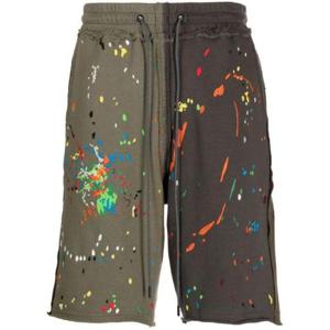 25 FW Mostly Heard Rarely Seen 패널 페인트 자수 쇼츠 MH02BCKBS04 TP432322775