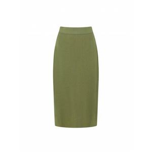 [더아이잗컬렉션]백 슬릿 H라인 니트 스커트 (CR5A1SK701-KK)_DG