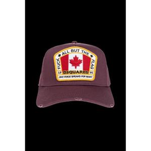 Dsquared2 로고 패치 디스트레스드 베이스볼 캡 BCW401105C00001 9246 TP941325881