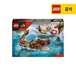 레고 쥬라기월드 76974 브릭 조립식 모사사우루스 보트 미션 [레