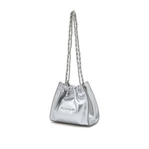 [코코체인] 실버 소가죽 체인 미니크로스 겸 숄더백 JAWA5E358SV