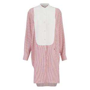 25 FW 스텔라 매카트니 스트라이프 셔츠 드레스 6A05633FR210 TP438765012