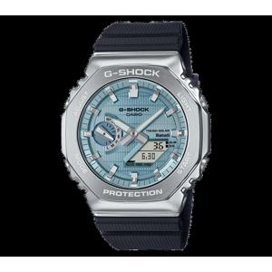 [지샥]GBM-2100A-1A2DR JJ 메탈 지얄오크 블루투스 태양전지 방수시계