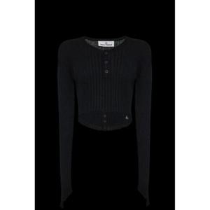 비비안 웨스트우드 오브 자수 크루넥 스웨터 1803006GY003M N401 TP942017102