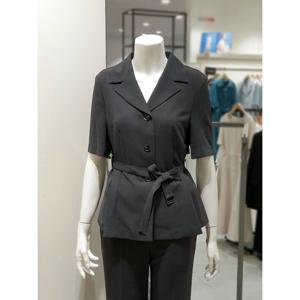 [KL] 벨티드 페플럼 블라우스 KWBLPH4300