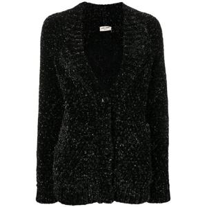 25 FW 생로랑 메탈릭 V 넥 가디건 581983YAFP2 TP438931527