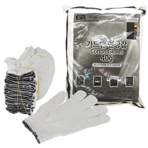 작업장갑 면장갑 40g 100개입 포대포장 작업