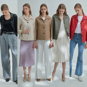 [카시바디]카시바디 24SS 여성  유럽산  램스킨 자켓 1종