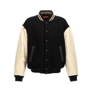 Diesel L Nyman 패널 보머 재킷 A144140LHAL 9XX TP936561441