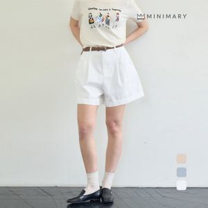 [미니마리] 뒷밴딩하프팬츠 (MMA2PT16)
