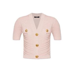 발망 V넥 크롭 가디건 EF0KL225KI42 4BM TP935926226