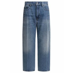 [POLO RALPH LAUREN] 라프리마 여성 크롭 와이드 레그 진 211969377001 MACEEN 워시 라이트 blue /3