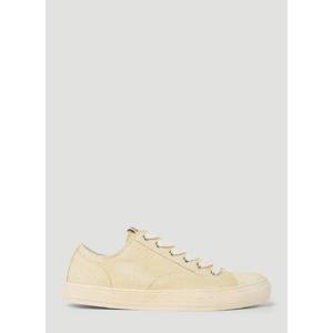 25 FW 메종미하라야스히로 남성 패스트 솔 오버 다이 로우탑 스니커즈 mmy0153005bei