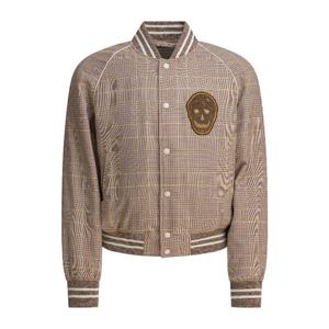 알렉산더맥퀸 베이지 울 블루종 827398QUACY9238 BEIGE